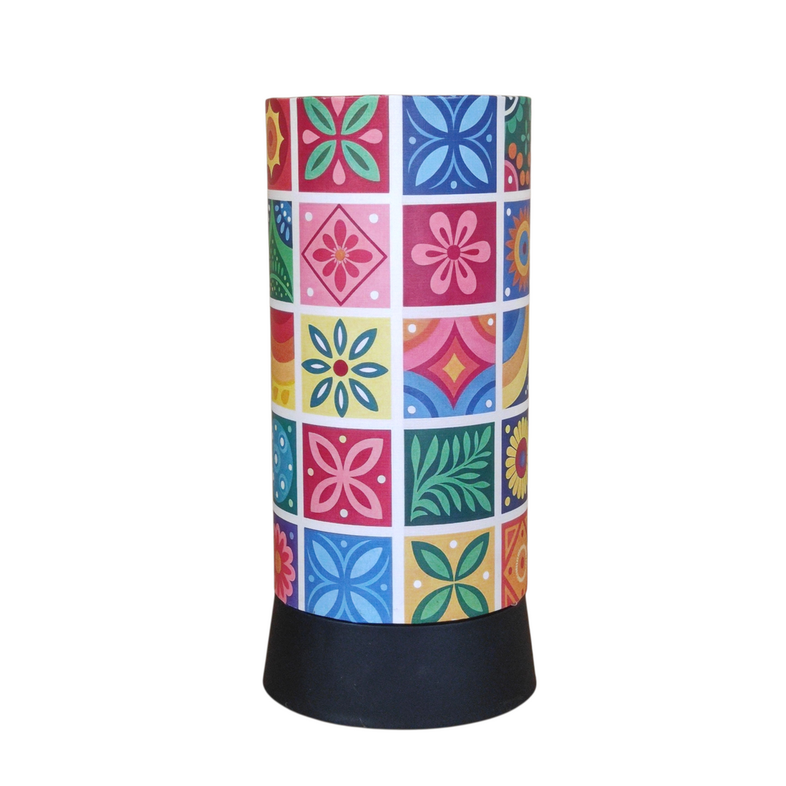 A-29 Pastel Patchwork Table Lamp