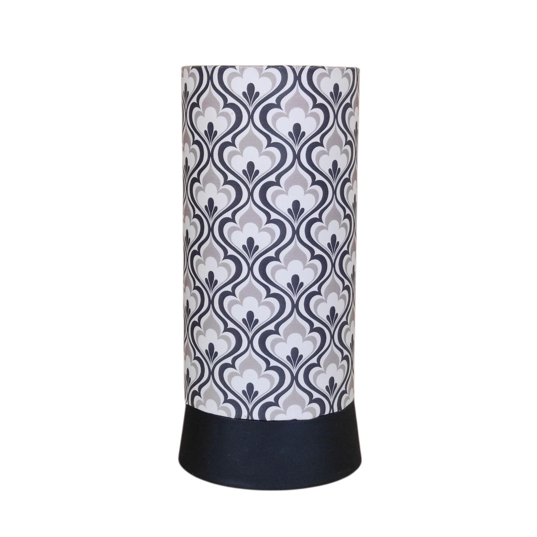 A-5 Black Beige Dome Table Lamp