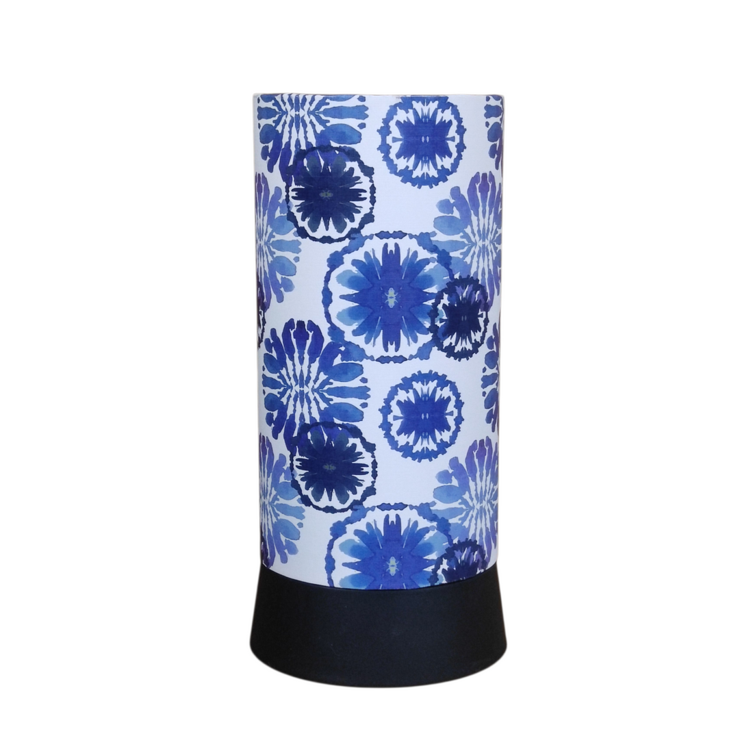 A-20 Indigo Mosaic Burst Table Lamp
