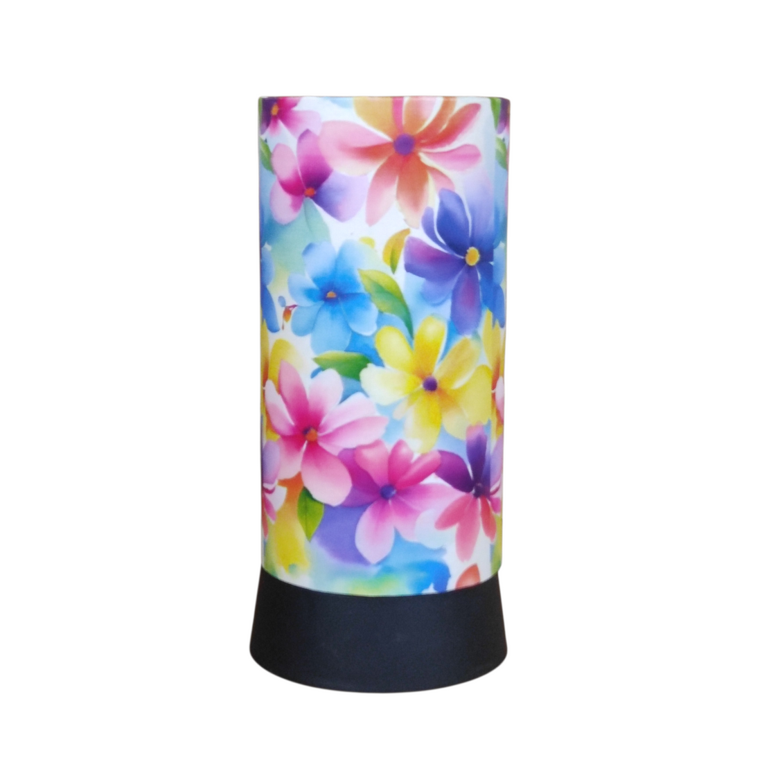 A-23 Multicolour Floral Table Lamp